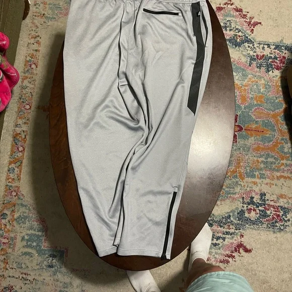 Reebok Black and White Athletic Joggers - Picture 2 of 5